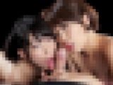 春日野結衣&みおり舞　無修正フェラチオ動画