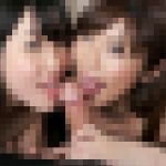百合川さら &春日野結衣　無修正フェラチオ動画