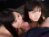 荒木まい&白咲未羽　無修正フェラチオ画像